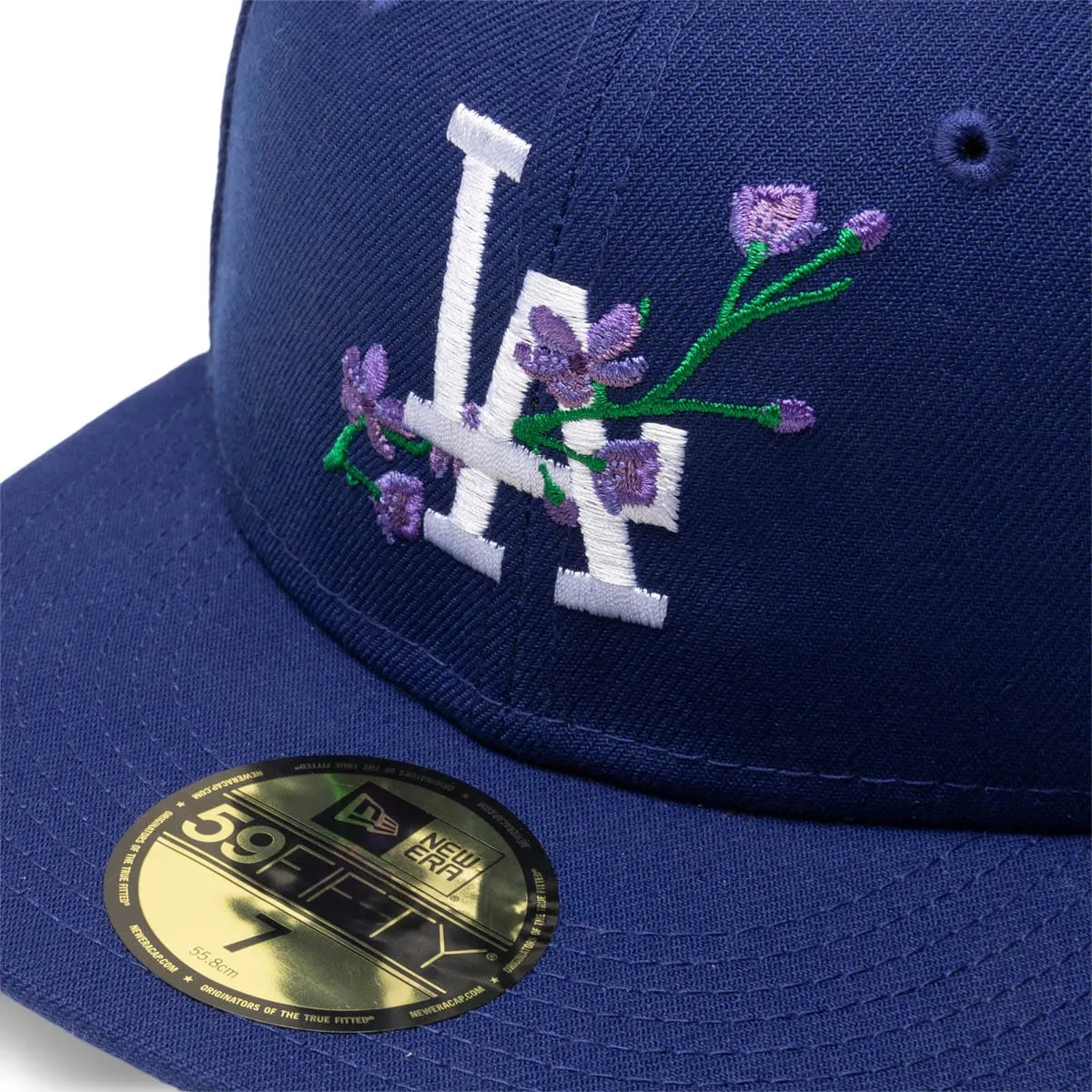 59FIFTY LOS ANGELES DODGERS SIDE PATCH BLOOM FITTED CAP