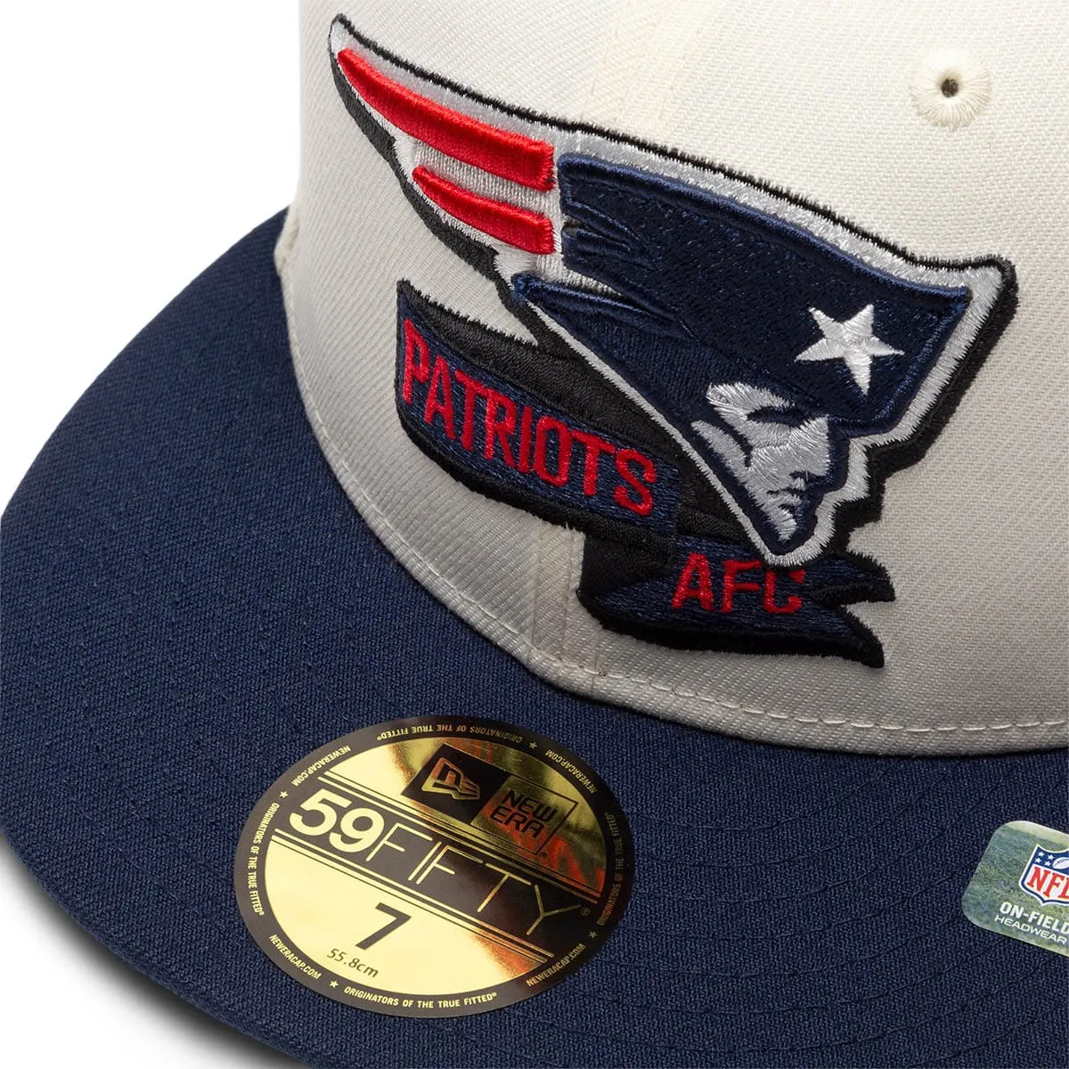 59FIFTY NEW ENGLAND PATRIOTS NFL SIDELINE FITTED CAP