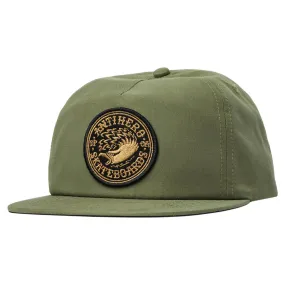 Anti Hero - Eagle Round Snapback Moss/Bronze/Black