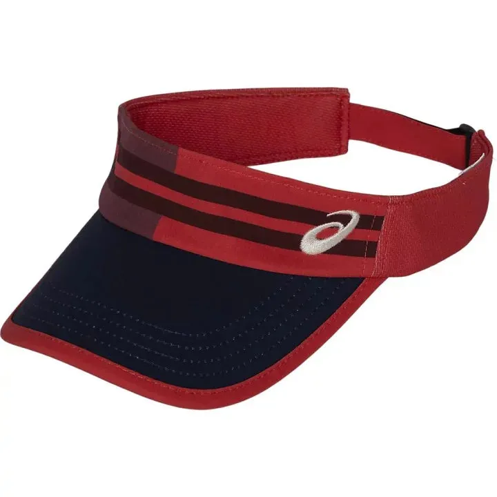 Asics Graphic Visor Red Snapper