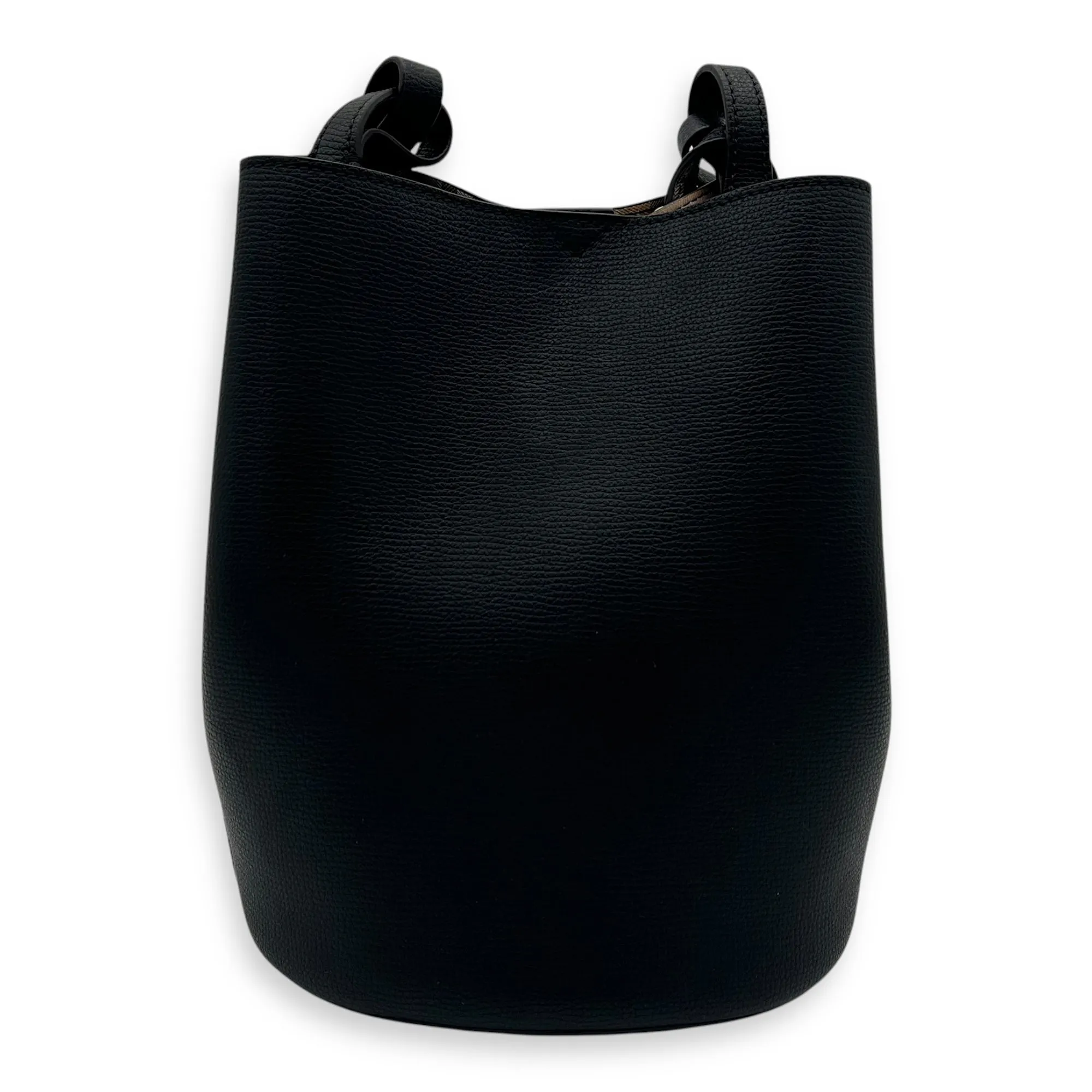 Bucket Bucket Bag Black in Calfskin, Gold hardware