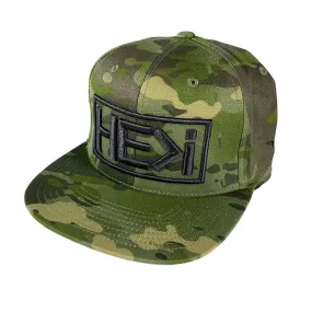 CAMO SNAPBACK HAT