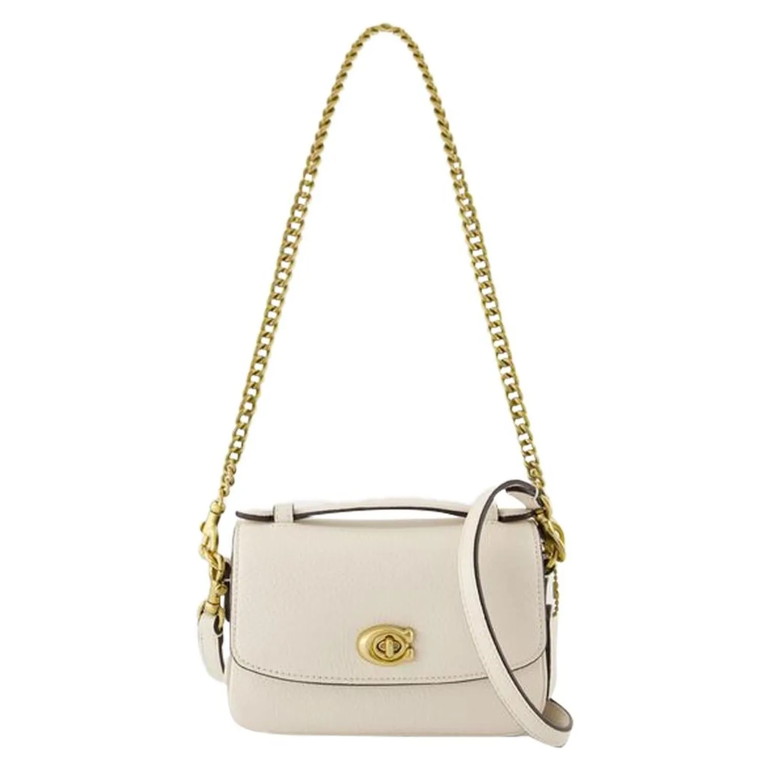 Cassie 17 Crossbody - Coach - Leather - White