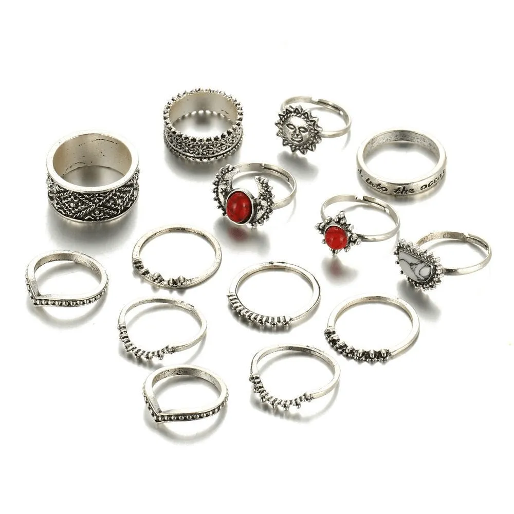 Celestial Ring Set 14pcs