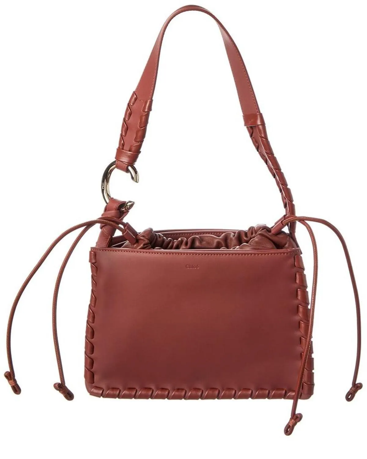 Chloé Mate Gusset Leather Satchel