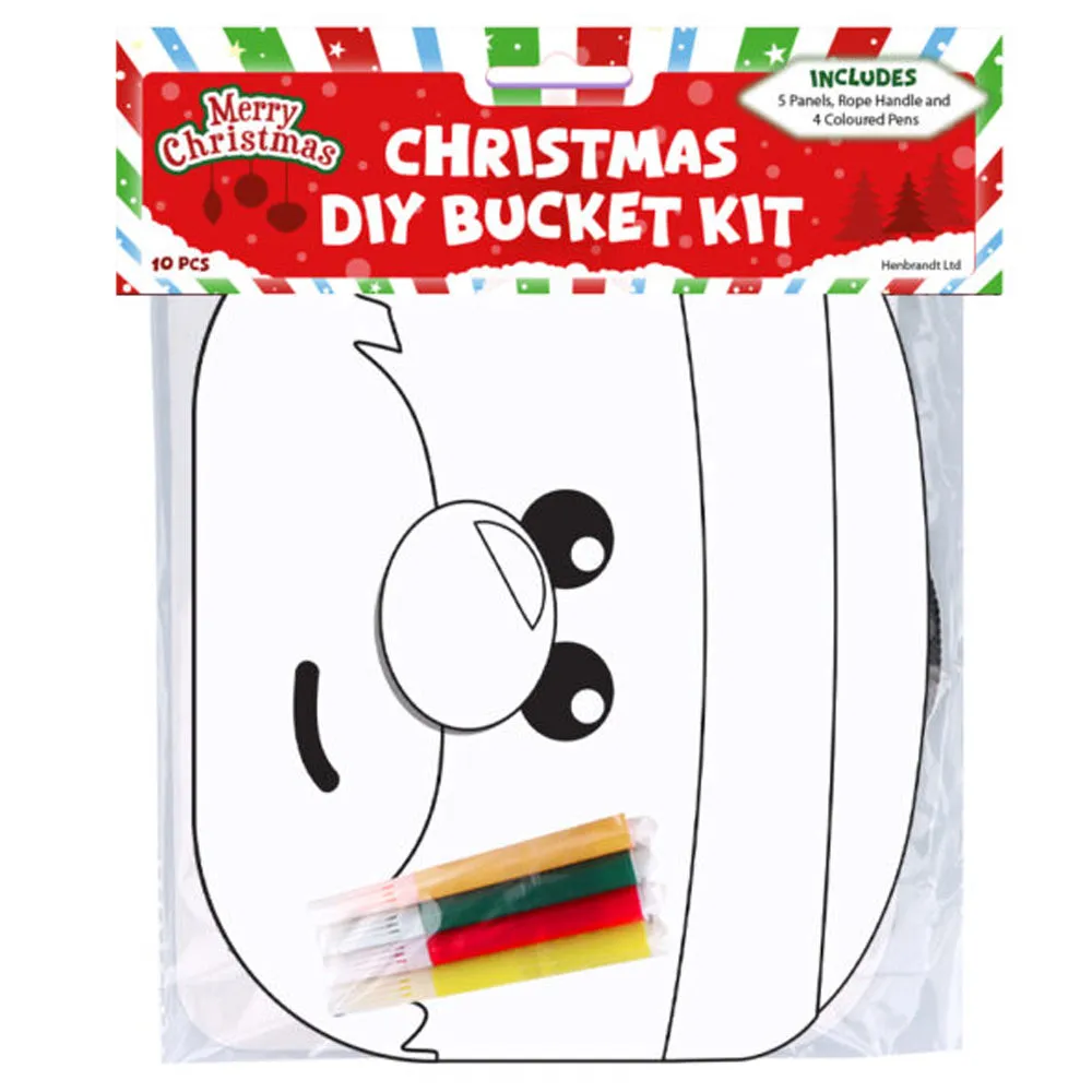 Colour in Your Own Christmas Party Bag Kit - Assorted Designs - Each