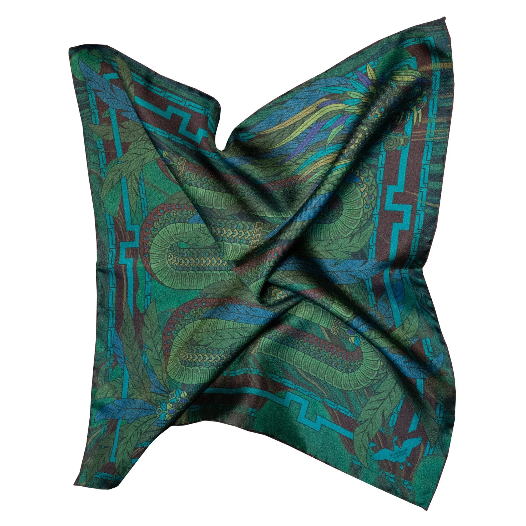 Dragon Scarf, Occidental Lucus – Silk Scarves