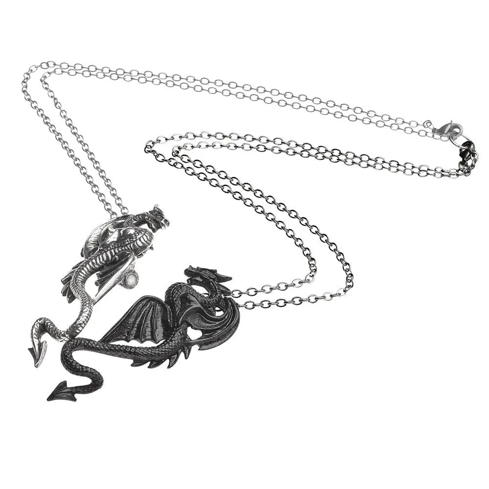 Dragon Tryst Pair of Necklaces