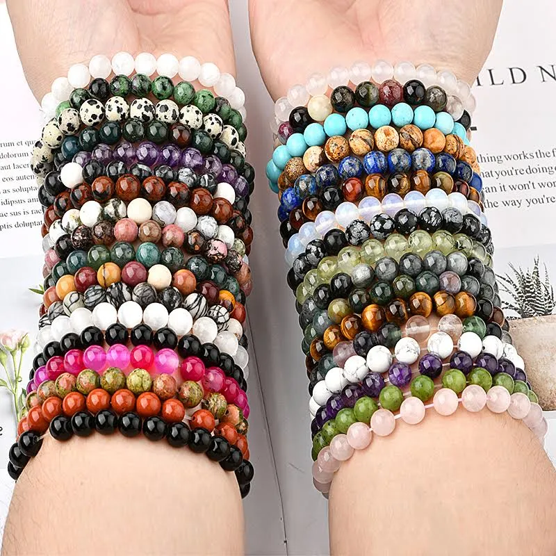 Gemstone Beaded Bracelets