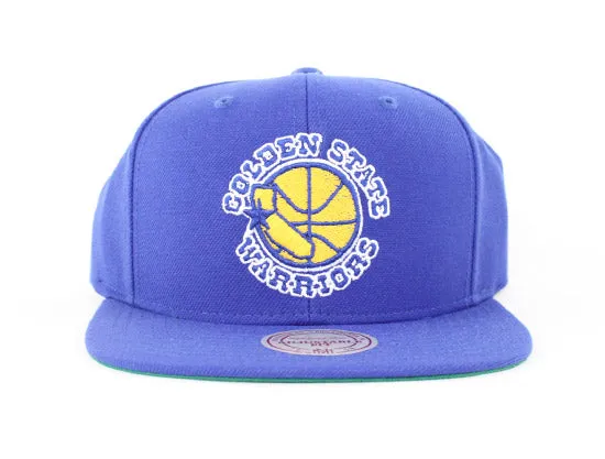 Golden State Warriors Snapback Hats (Blue Green Under Brim)