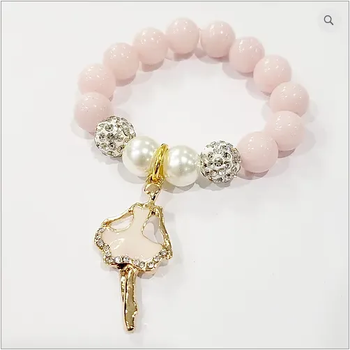 Heart Me Pink Pearl Bracelets