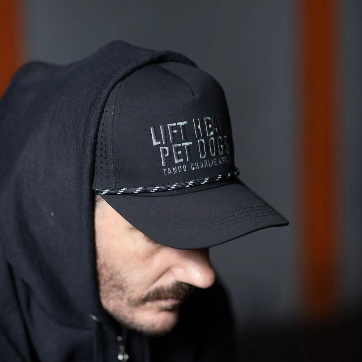 Lift Heavy. Pet Dogs. - Snapback Hat