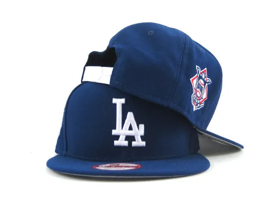 Los Angeles Dodgers National League New Era 9Fifty Snapback Hats (Royal Blue/Gray Under Brim)