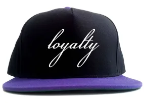 Loyalty Script 2 Tone Snapback Hat