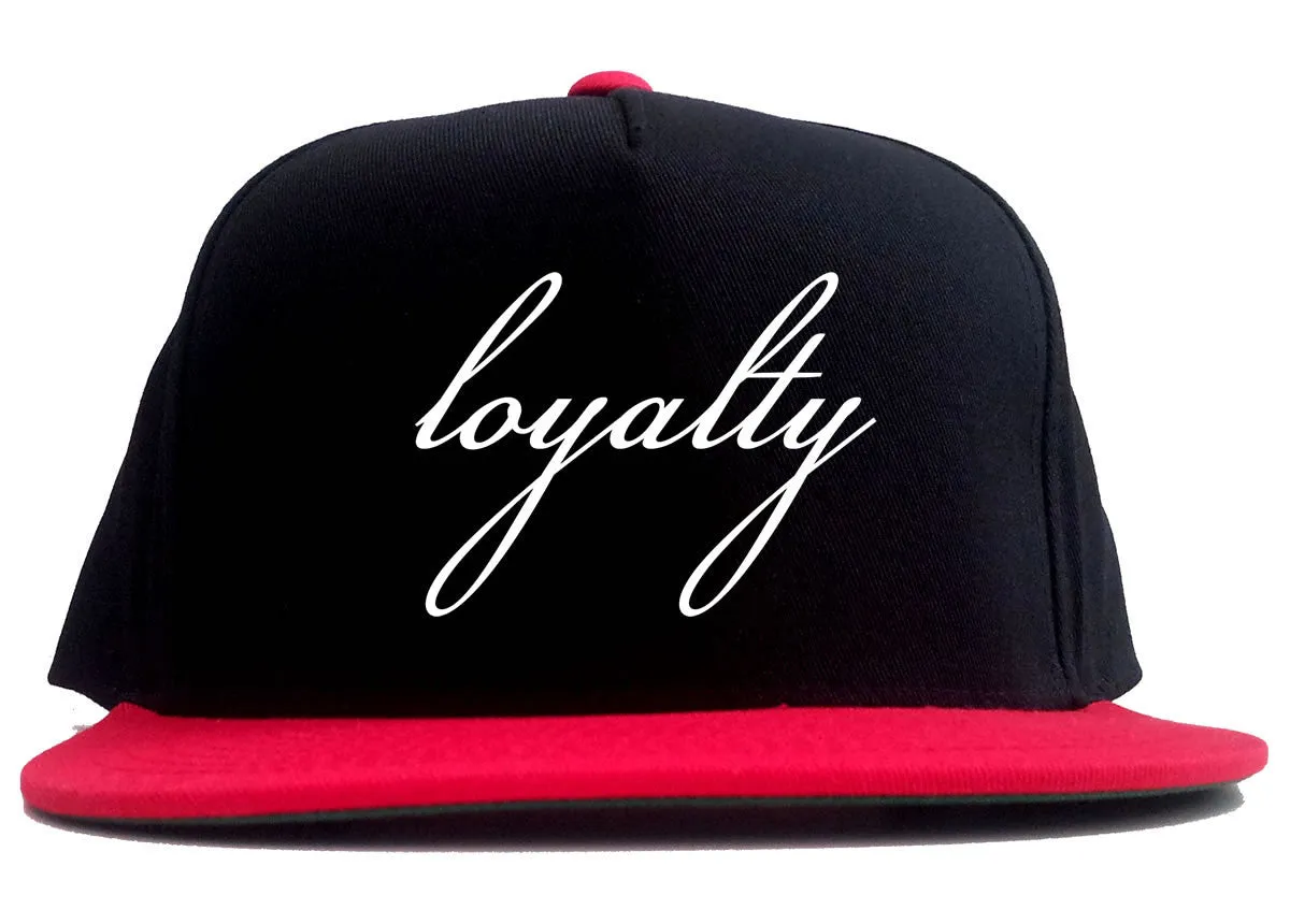 Loyalty Script 2 Tone Snapback Hat