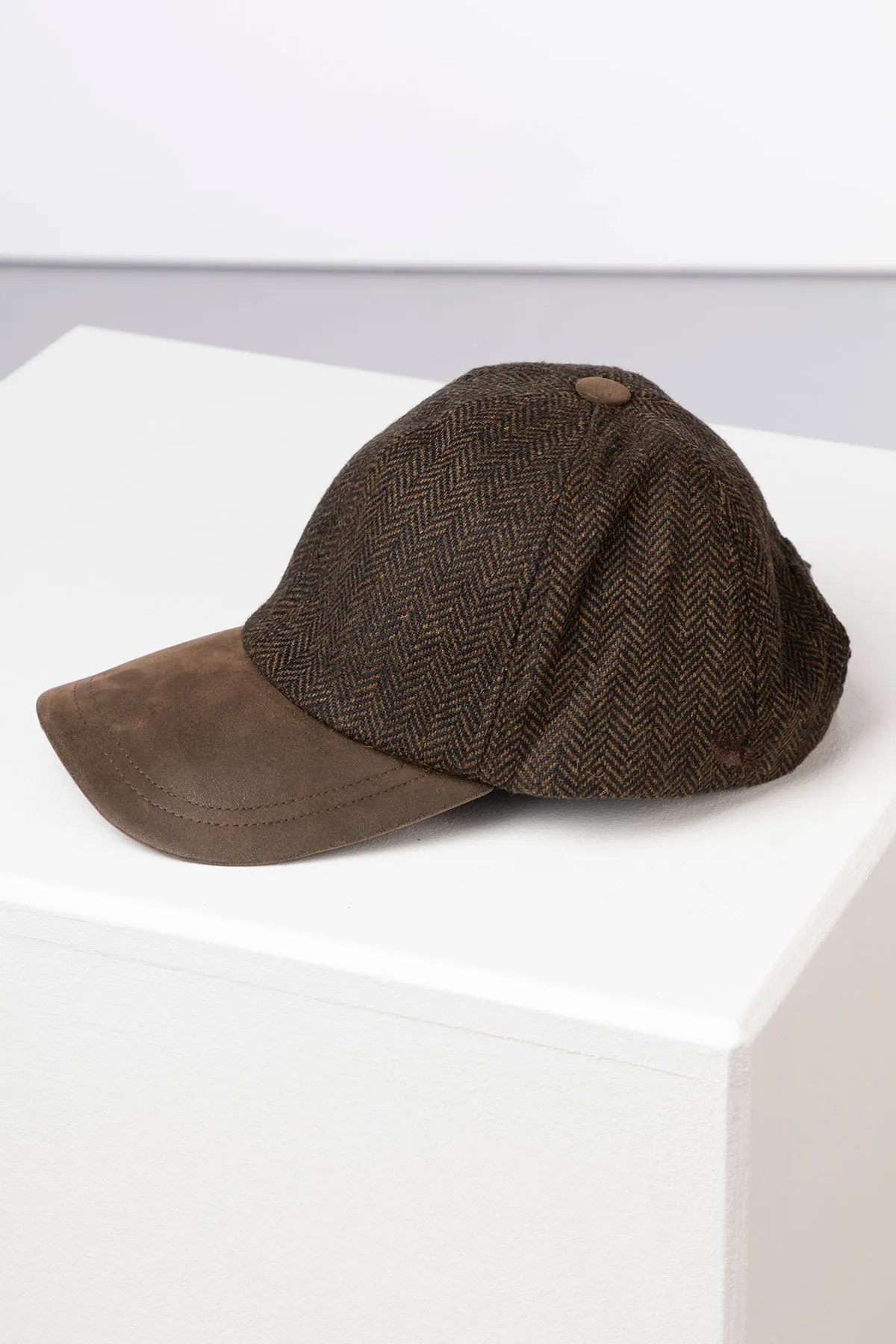 Men's Tweed Baseball Cap - Danby