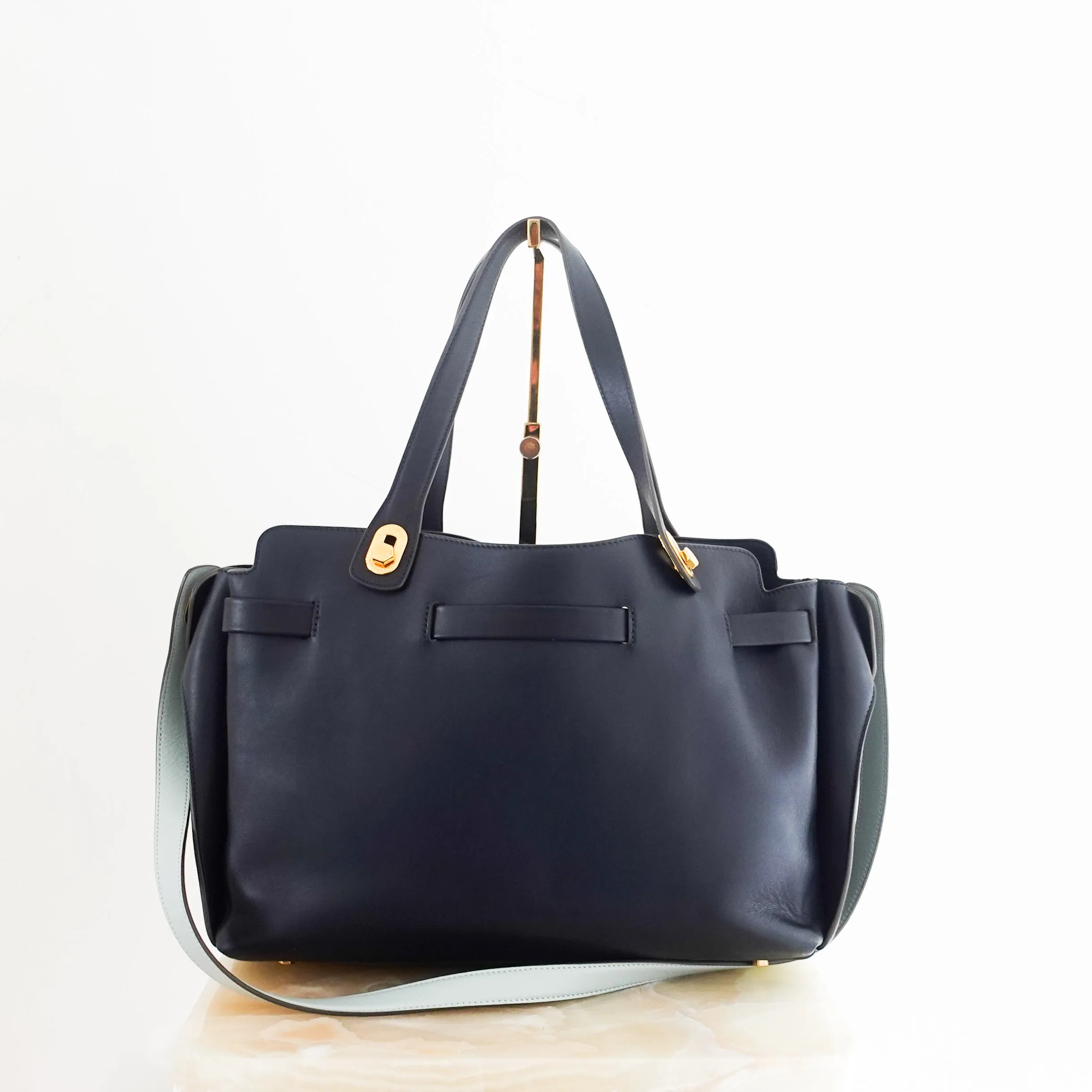 Navy tote RRP £700