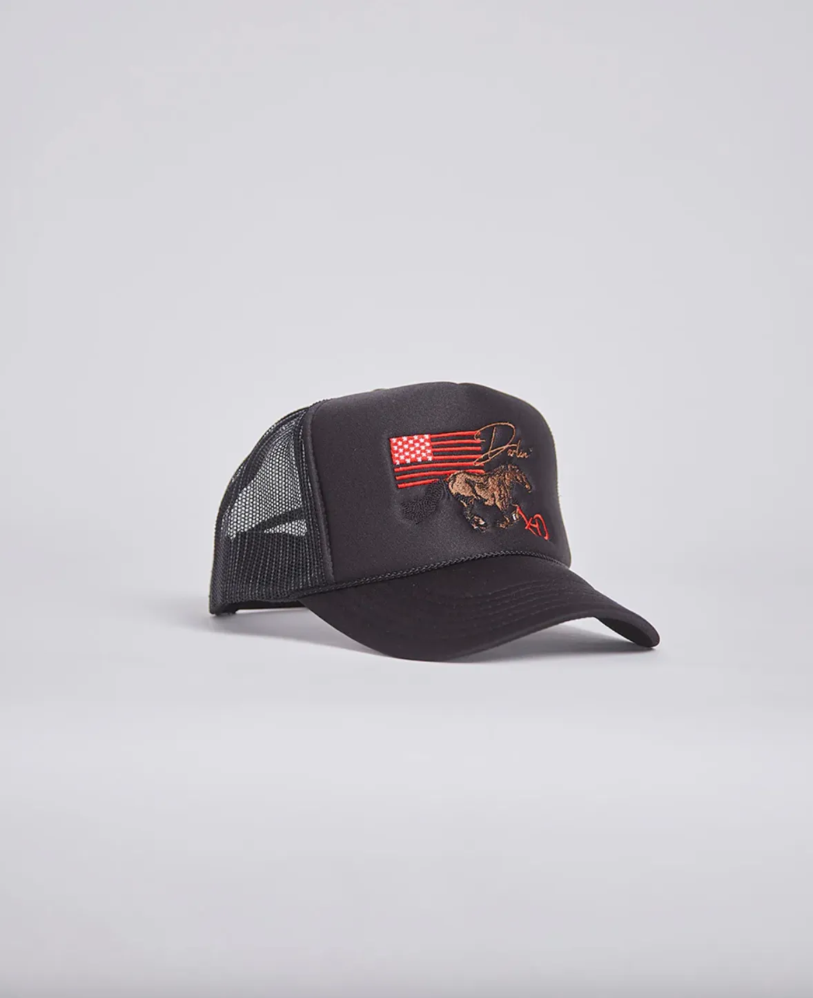 NEW!! DARLIN Black Trucker Hat by DARLIN' Brand