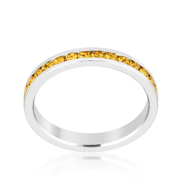 November Stackable Eternity Ring