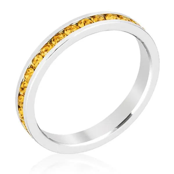 November Stackable Eternity Ring