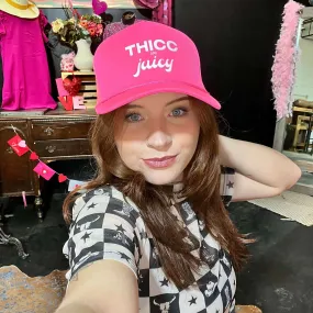 Pink Thicc & Juicy Trucker Hat