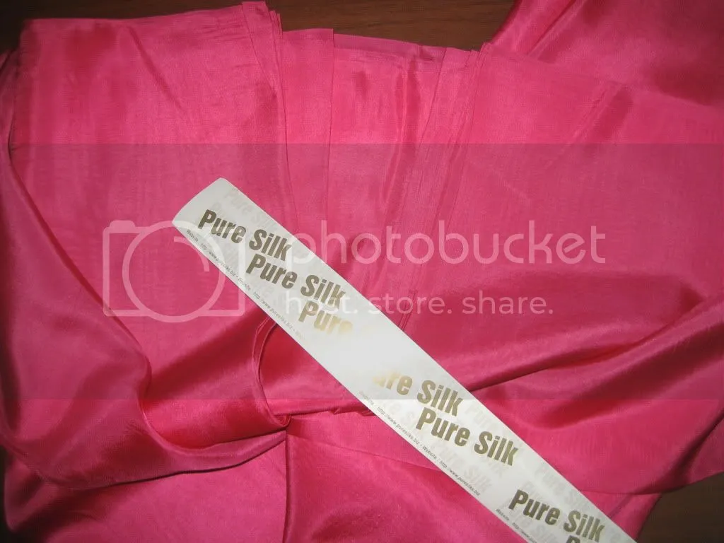 RICH Hot Pink COLOUR PLAIN HABOTAI SILK 54&quot;