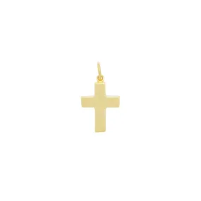 St Francoise Cross Necklace Pendant Yellow Gold