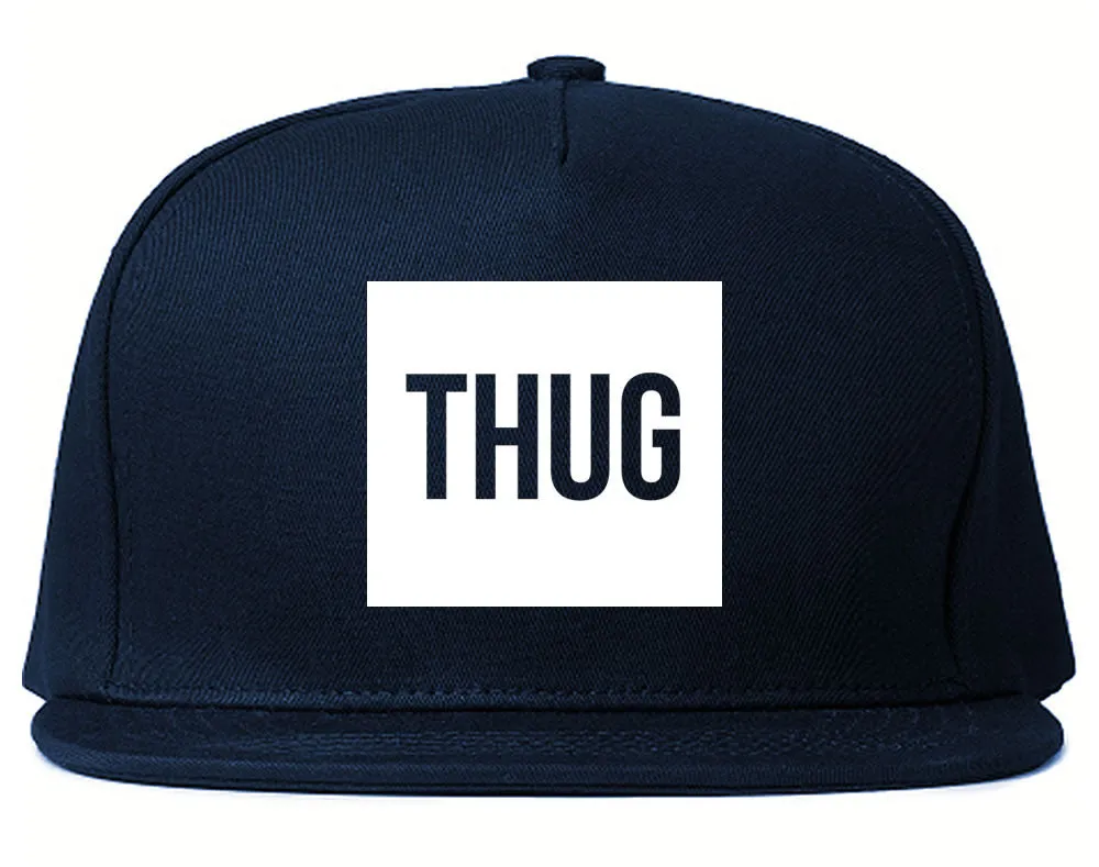 Thug Gangsta Box Logo Snapback Hat