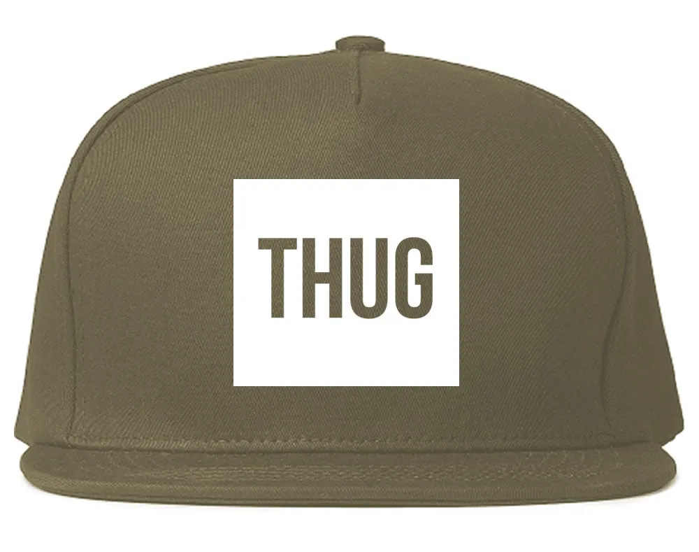 Thug Gangsta Box Logo Snapback Hat