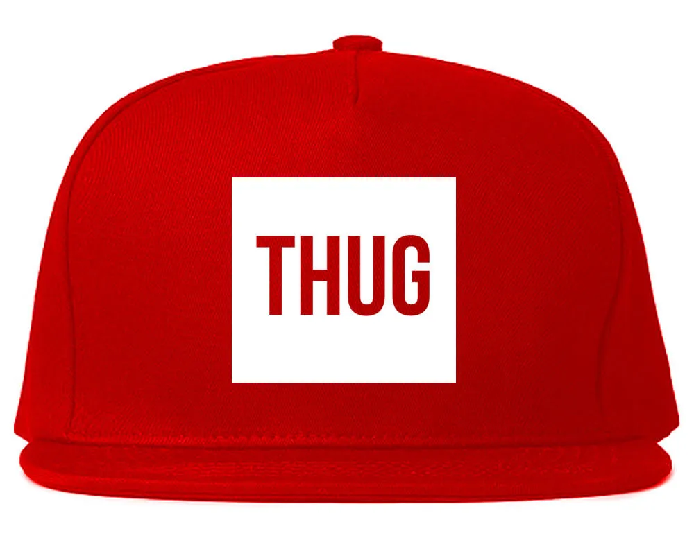 Thug Gangsta Box Logo Snapback Hat