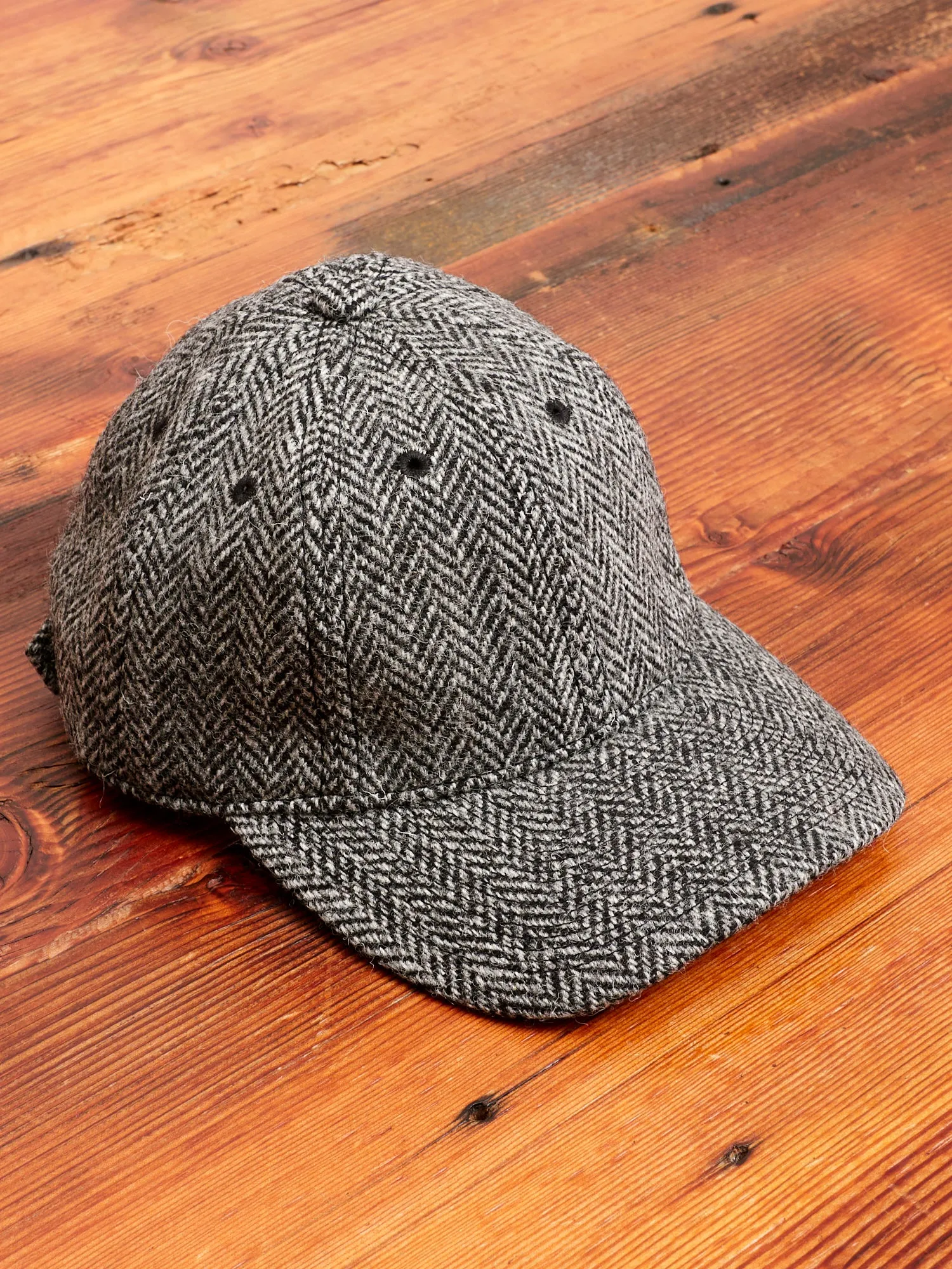 Tweed Cap in Herringbone