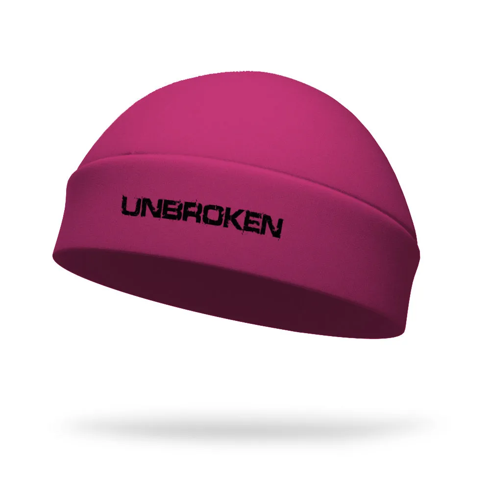 Unbroken Wicking Ponytail Hat - Black Logo