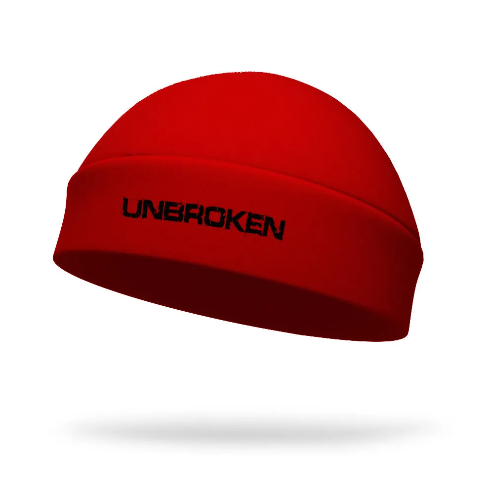 Unbroken Wicking Ponytail Hat - Black Logo