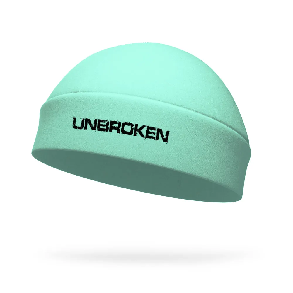 Unbroken Wicking Ponytail Hat - Black Logo