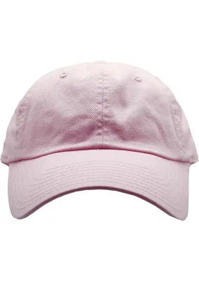 Washed Slouch Raglan Hat in Pink