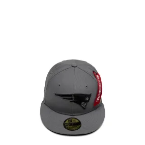 X ALPHA INDUSTRIES 59FIFTY NEW ENGLAND PATRIOTS FITTED CAP